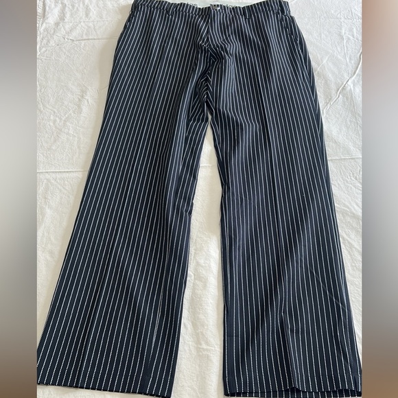 NWOT adidas Golf Pants Striped 32x32 Polyester & Spandex Buisness Casual Dress - Picture 1 of 11